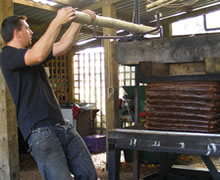 The man powered press